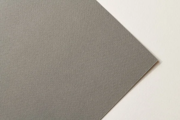 Rohes Kraftpapier Hintergrund Papierstruktur Helle Und Dunkelgraue Farben Mockup Mit — Stockfoto
