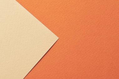 Kabataslak kağıt arka plan, kağıt deseni turuncu bej renkler. Metin için kopyalama alanı olan bir model
