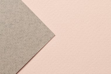 Kabataslak kağıt arka plan, kağıt desenli bej gri renkler. Metin için kopyalama alanı olan bir model