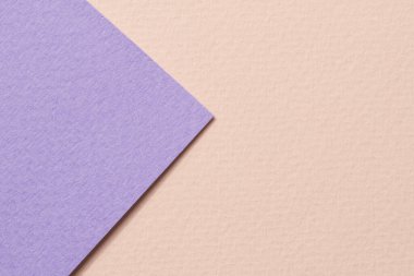 Kabataslak kağıt arka plan, kağıt desenli bej eflatun renkler. Metin için kopyalama alanı olan bir model