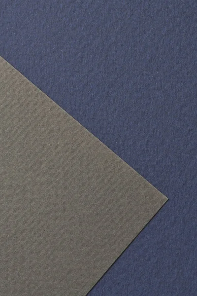 ラフなクラフト紙の背景 紙の質感青灰色 テキストのコピースペースを持つモックアップ — ストック写真