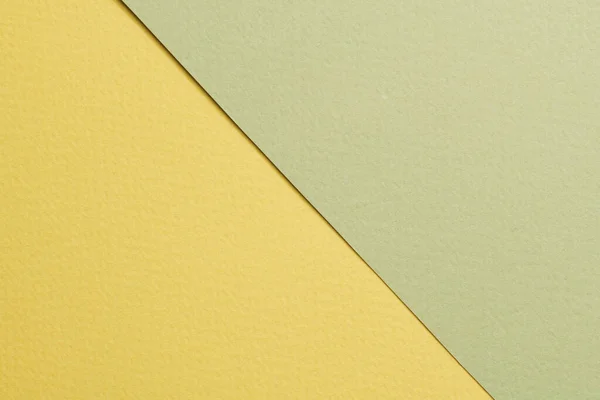 Grov Kraftpapper Bakgrund Papper Textur Gul Grön Färger Mockup Med — Stockfoto