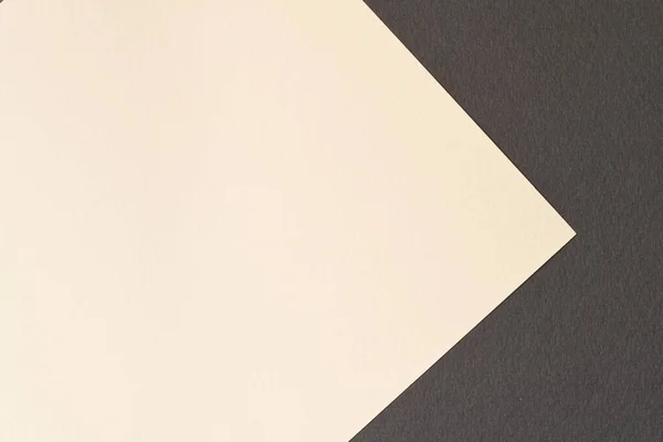 Hrubý Papír Kraft Pozadí Papírová Textura Černá Slonovina Barvy Mockup — Stock fotografie