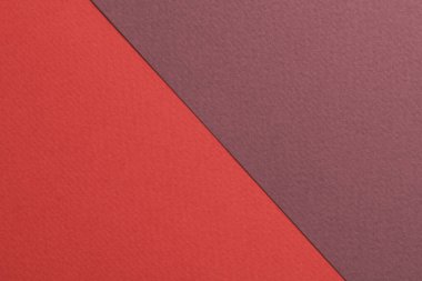 Kabataslak kağıt arka plan, kağıt deseni, kırmızının farklı tonları. Metin için kopyalama alanı olan bir model