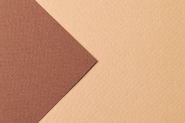 Rohes Kraftpapier Hintergrund Papier Textur Verschiedenen Schattierungen Von Braun Mockup — Stockfoto