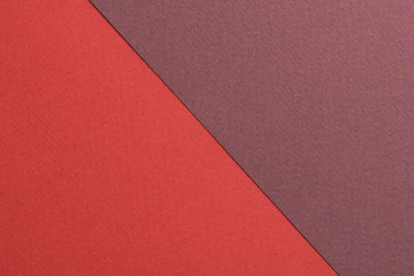 Ruwe Kraftpapier Achtergrond Papier Textuur Verschillende Tinten Rood Mockup Met — Stockfoto