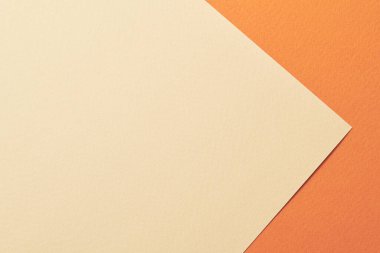 Kabataslak kağıt arka plan, kağıt deseni turuncu bej renkler. Metin için kopyalama alanı olan bir model