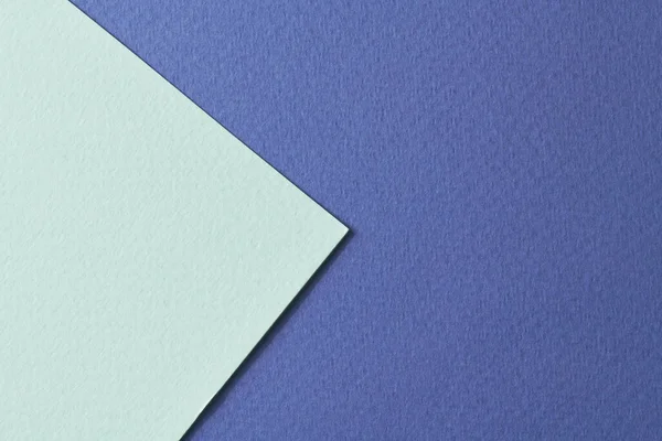 Hrubý Papír Kraft Pozadí Textura Papíru Máta Modré Barvy Mockup — Stock fotografie