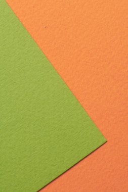 Kabataslak kağıt arka plan, kağıt deseni turuncu yeşil renkler. Metin için kopyalama alanı olan bir model
