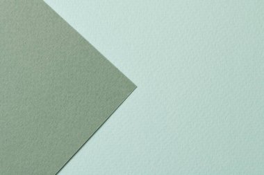 Kaba Kraft kağıdı arka plan, kağıt dokusu nane yeşili renkler. Metin için kopyalama alanı olan bir model