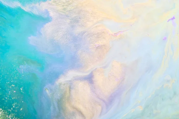 Αφηρημένο Πολύχρωμο Φόντο Πολυτελή Ρευστή Τέχνη Κύματα Πιτσιλιές Και Κηλίδες — Φωτογραφία Αρχείου