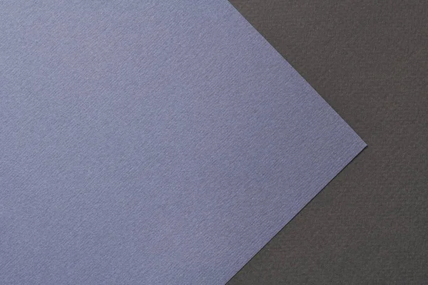 Grov Kraft Papper Bakgrund Papper Struktur Svart Blå Färger Mockup — Stockfoto