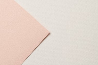 Kabataslak Kraft kağıt arkaplan, kağıt desen farklı bej Mockup tonlarında metin için kopyalama alanı