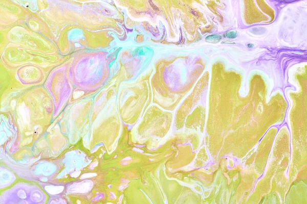 抽象的な色の背景 高級流体芸術 水の下にアクリルアルコールインク 塗料の波 スプラッシュやブロック 多色大理石の質感 — ストック写真