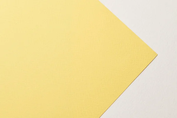 Durva Kraft Papír Háttér Papír Textúra Sárga Fehér Színek Mockup — Stock Fotó