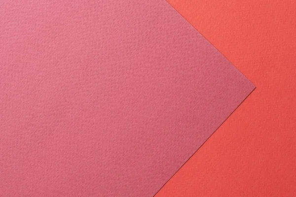 Ruvido Sfondo Carta Kraft Texture Carta Diverse Sfumature Rosso Mockup — Foto Stock