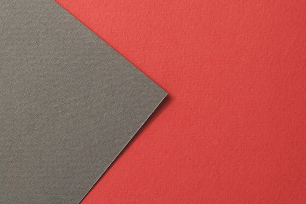 Durva Kraft Papír Háttér Papír Textúra Fekete Piros Színek Mockup — Stock Fotó