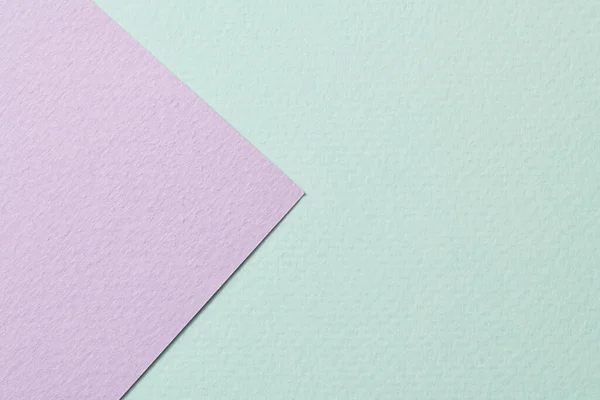 Rohes Kraftpapier Hintergrund Papier Textur Mint Lila Farben Mockup Mit — Stockfoto