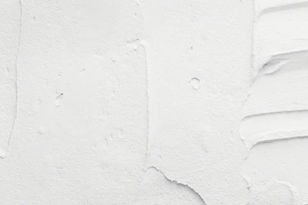 Dekoratif Beyaz Macun Arka Planı Spatula Ile Doldurulmuş Duvar Dokusu — Stok fotoğraf
