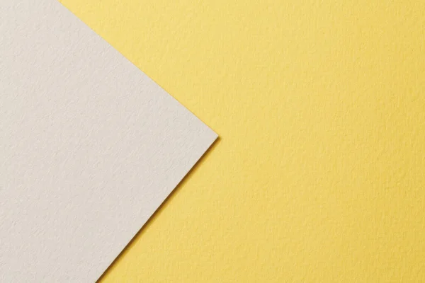 Ruvido Sfondo Carta Kraft Carta Texture Grigio Giallo Colori Mockup — Foto Stock