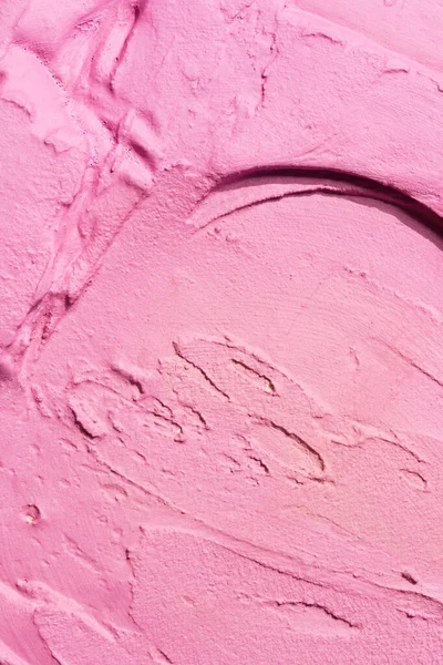 Fondo Decorativo Masilla Rosa Textura Pared Con Pasta Relleno Aplicada —  Fotos de Stock