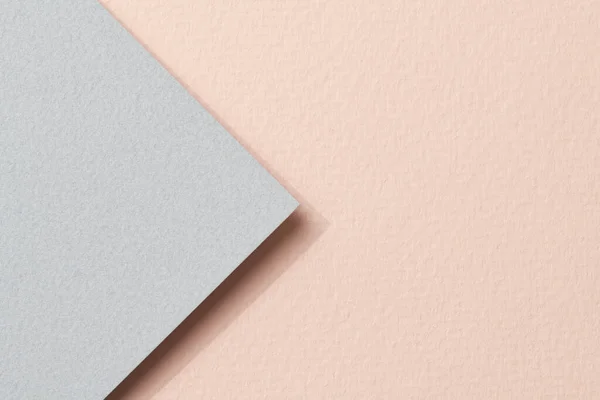 Roher Kraftpapier Hintergrund Papierstruktur Beige Graue Farben Mockup Mit Kopierraum — Stockfoto