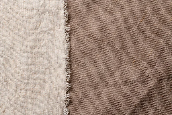 Linho Diferentes Texturas Cores Tecidos Naturais Linho Orgânico Algodão Têxteis — Fotografia de Stock