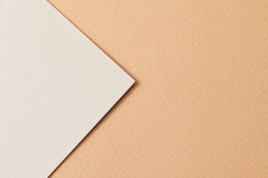 Kabataslak kağıt arka plan, kağıt desenli bej beyaz renkler. Metin için kopyalama alanı olan bir model