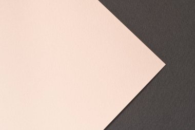 Kaba Kraft kağıt arkaplan, kağıt desenli siyah fildişi renkleri. Metin için kopyalama alanı olan bir model