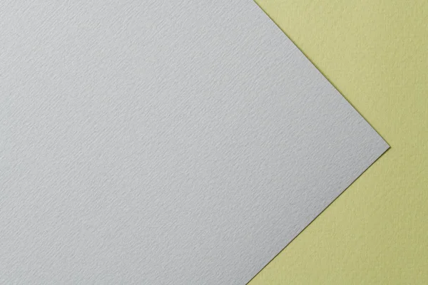 Papier Kraft Brut Fond Texture Papier Vert Couleurs Grises Maquette — Photo