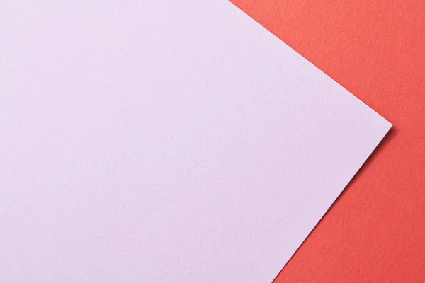 Ruvido Sfondo Carta Kraft Carta Texture Colori Lilla Rosso Mockup — Foto Stock