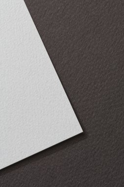 Kabataslak kağıt arka plan, kağıt dokusu siyah gri renkler. Metin için kopyalama alanı olan bir model