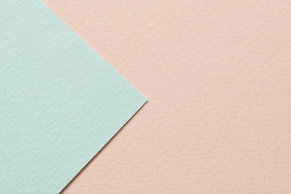 Kaba Kraft Kağıt Arkaplan Kağıt Desenli Nane Rengi Bej Renkler — Stok fotoğraf