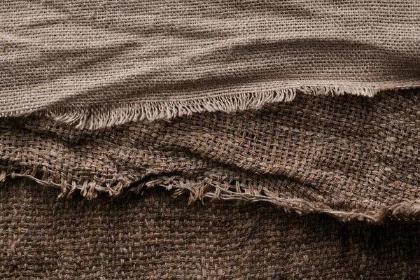 Ágynemű Különböző Textúrák Színek Természetes Szövet Szerves Lenből Pamutból Házi — Stock Fotó