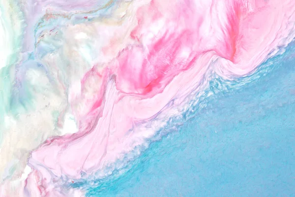 Arte Líquido Fondo Abstracto Manchas Manchas Pintura Tinta Alcohol Rosa —  Fotos de Stock