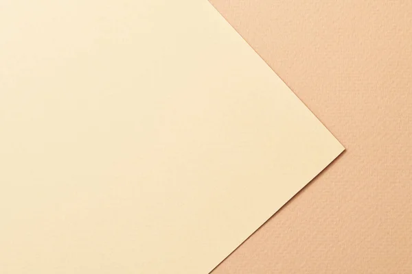 Durva Kraft Papír Háttér Papír Textúra Különböző Árnyalatú Bézs Mockup — Stock Fotó