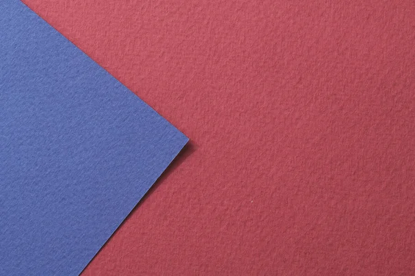 Durva Kraft Papír Háttér Papír Textúra Piros Burgundi Kék Színek — Stock Fotó