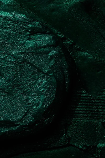 Szmaragdowy Zielony Kamienny Podium Wyświetlacz Iskrami Dekoracyjny Teksturowany Stojak Kosmetyki — Zdjęcie stockowe
