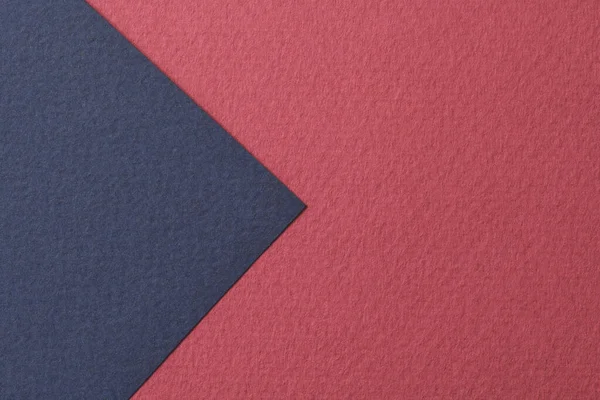 ラフなクラフト紙の背景 紙の質感赤いバーガンディブルーの色 Mockup Copy Space Tex — ストック写真