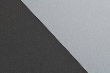 Rough kraft paper background, paper texture gray black colors. Mockup with copy space for tex