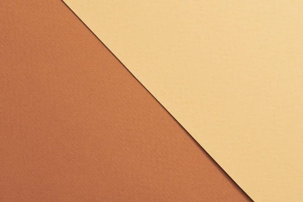 Hrubé Kraft Papír Pozadí Papírové Textury Hnědé Béžové Barvy Mockup — Stock fotografie