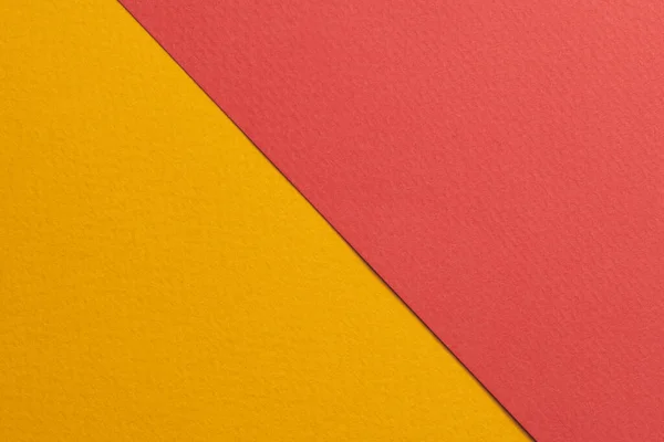 Rough Kraft Paper Background Paper Texture Red Yellow Colors Mockup — Stock Photo, Image
