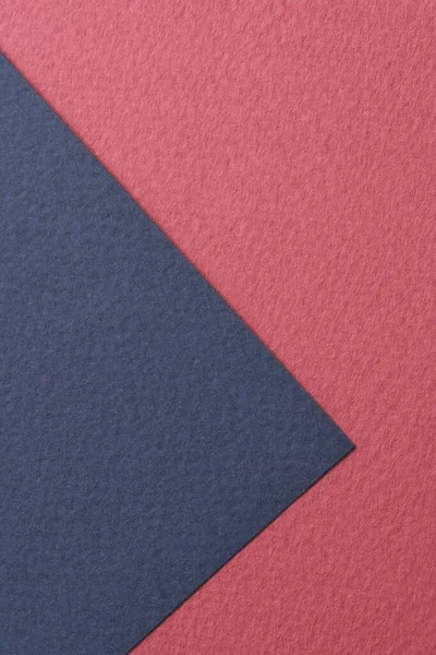 ラフなクラフト紙の背景 紙の質感赤いバーガンディブルーの色 Mockup Copy Space Tex — ストック写真