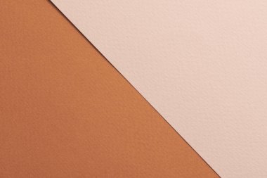 Kaba Kraft kağıt arka plan, kağıt desenli kahverengi bej renkler. Tex için kopyalama alanı ile modelleme