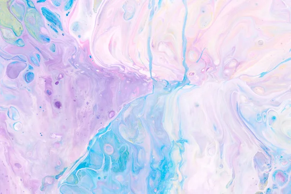 Exklusiv Schöne Muster Abstrakte Fluidkunst Hintergrund Flow Der Vermischung Lila — Stockfoto