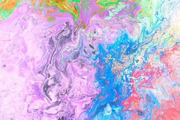 Exklusiv Schöne Muster Abstrakte Fluidkunst Hintergrund Fluss Des Mischens Mehrfarbiger — Stockfoto