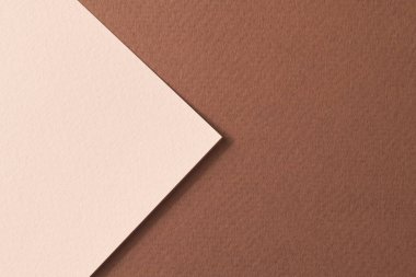 Kaba Kraft kağıt arka plan, kağıt desenli kahverengi bej renkler. Tex için kopyalama alanı ile modelleme