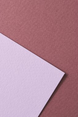 Kaba Kraft kağıt arka plan, kağıt doku leylak kırmızısı bordo renkler. Tex için kopyalama alanı ile modelleme