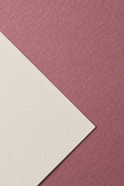 Kaba Kraft kağıt arka plan, kağıt doku kırmızı bordo gri renkler. Tex için kopyalama alanı ile modelleme