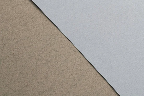 ラフクラフト紙の背景 紙の質は灰色の異なった色合いをします テキストのコピースペースでモックアップ — ストック写真
